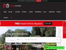 Tablet Screenshot of midcalf-nicholls.com